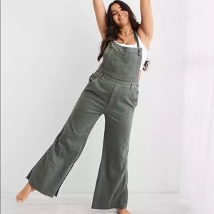 NEW Aerie Wide Leg Overalls